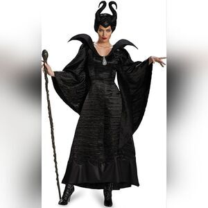 Maleficent Halloween Costume Women's Size XL